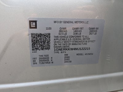 2021 Chevrolet Traverse Premier