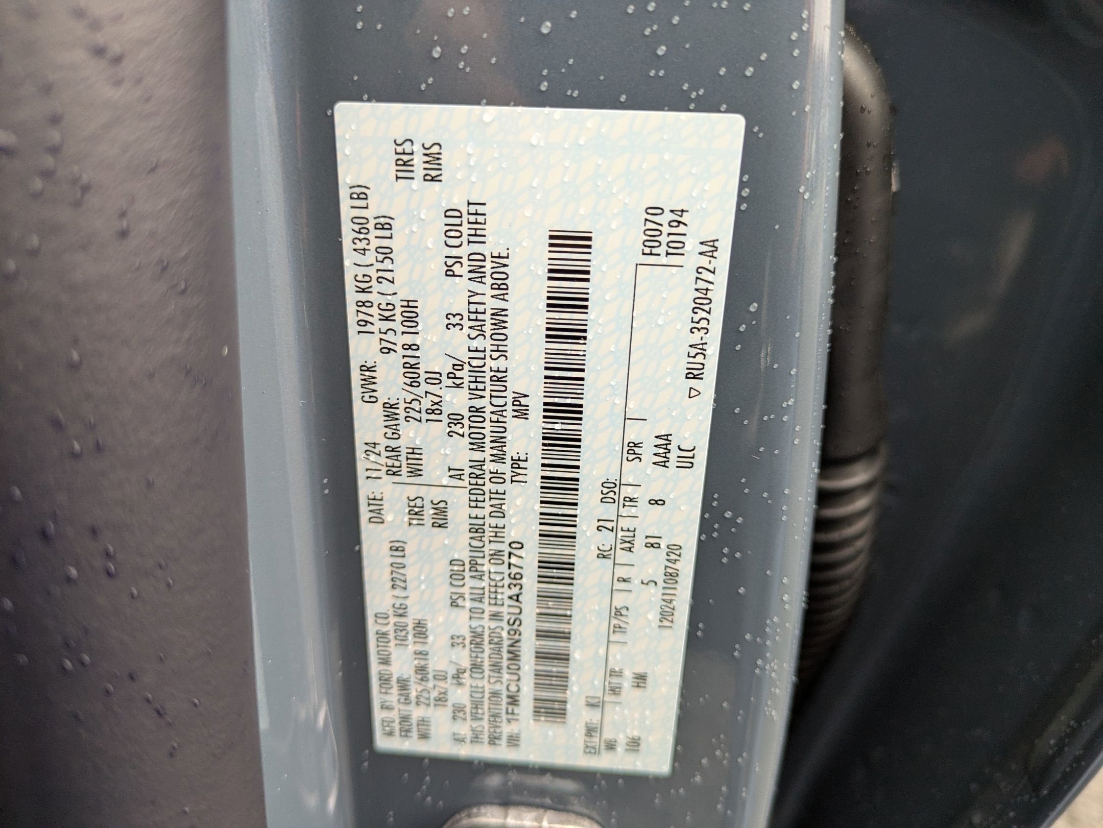 2025 Ford Escape ST-Line - Crossroads Courtesy Demo