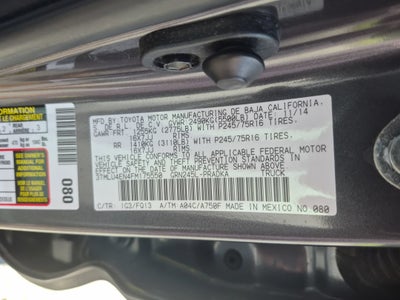 2015 Toyota Tacoma Base