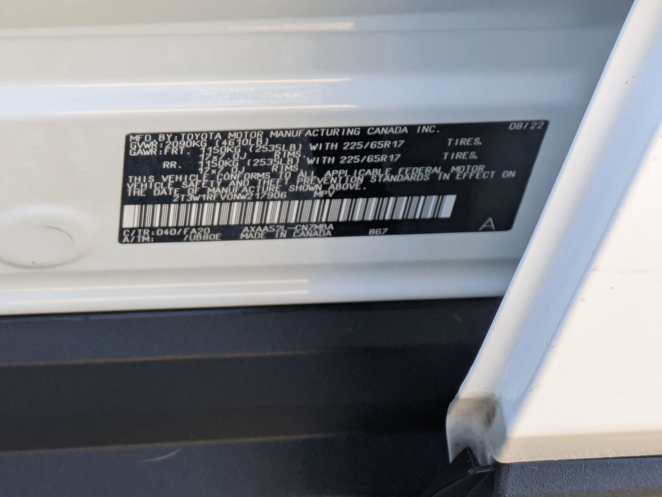 2022 Toyota RAV4 XLE