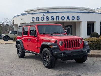 2018 Jeep Wrangler Unlimited Sport