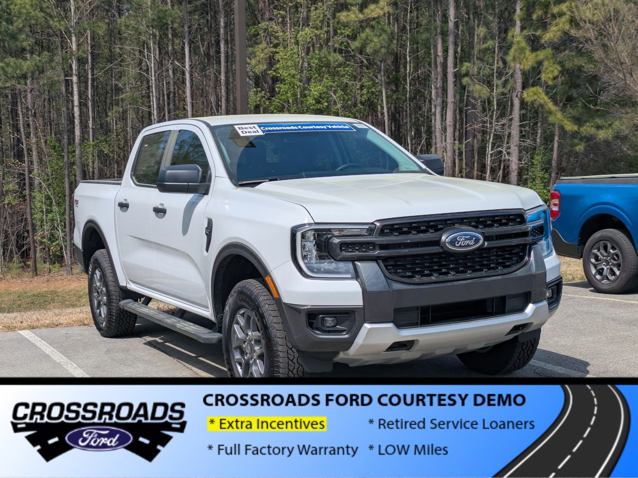 2025 Ford Ranger XLT - Crossroads Courtesy Demo