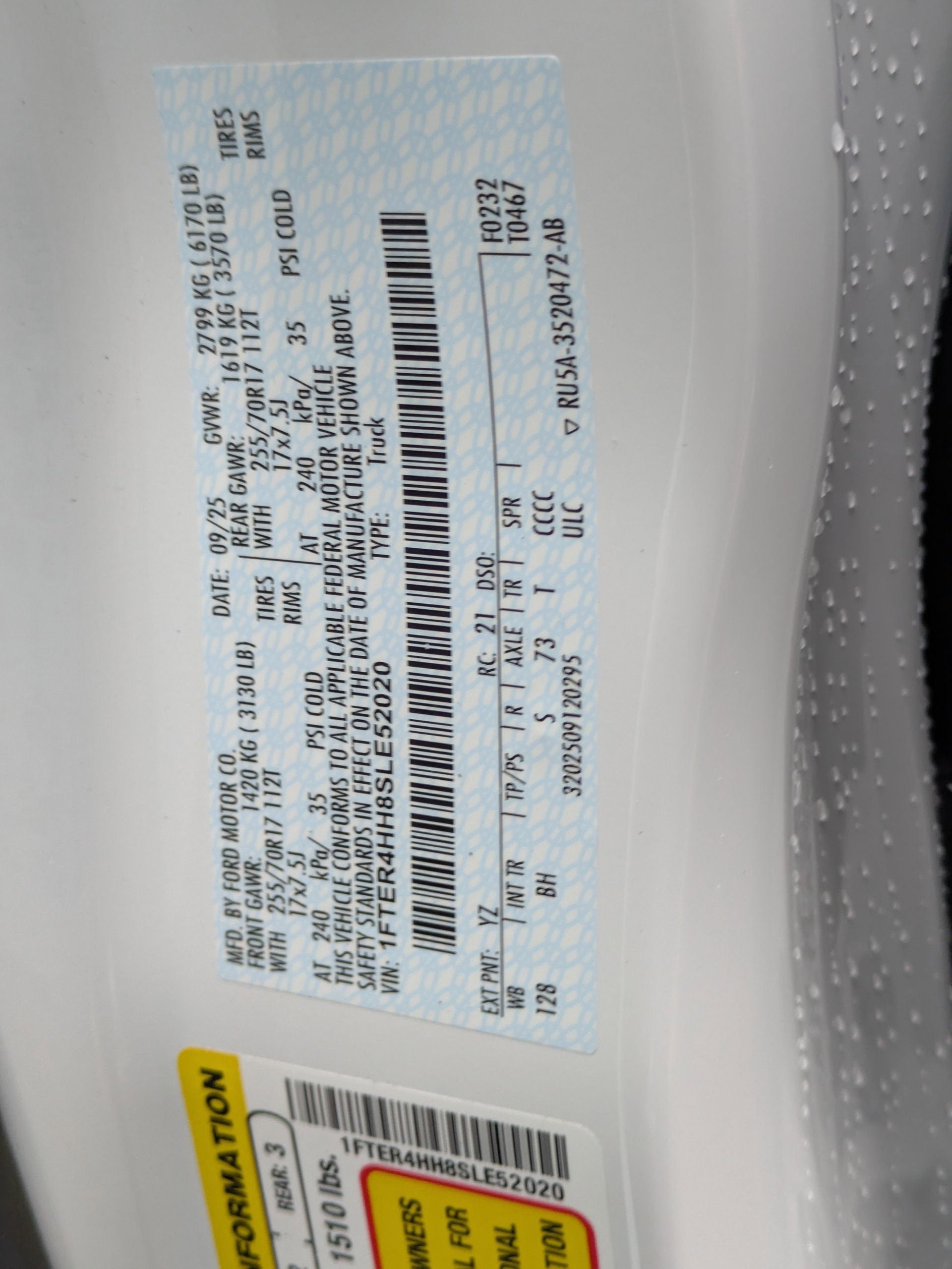 2025 Ford Ranger XLT