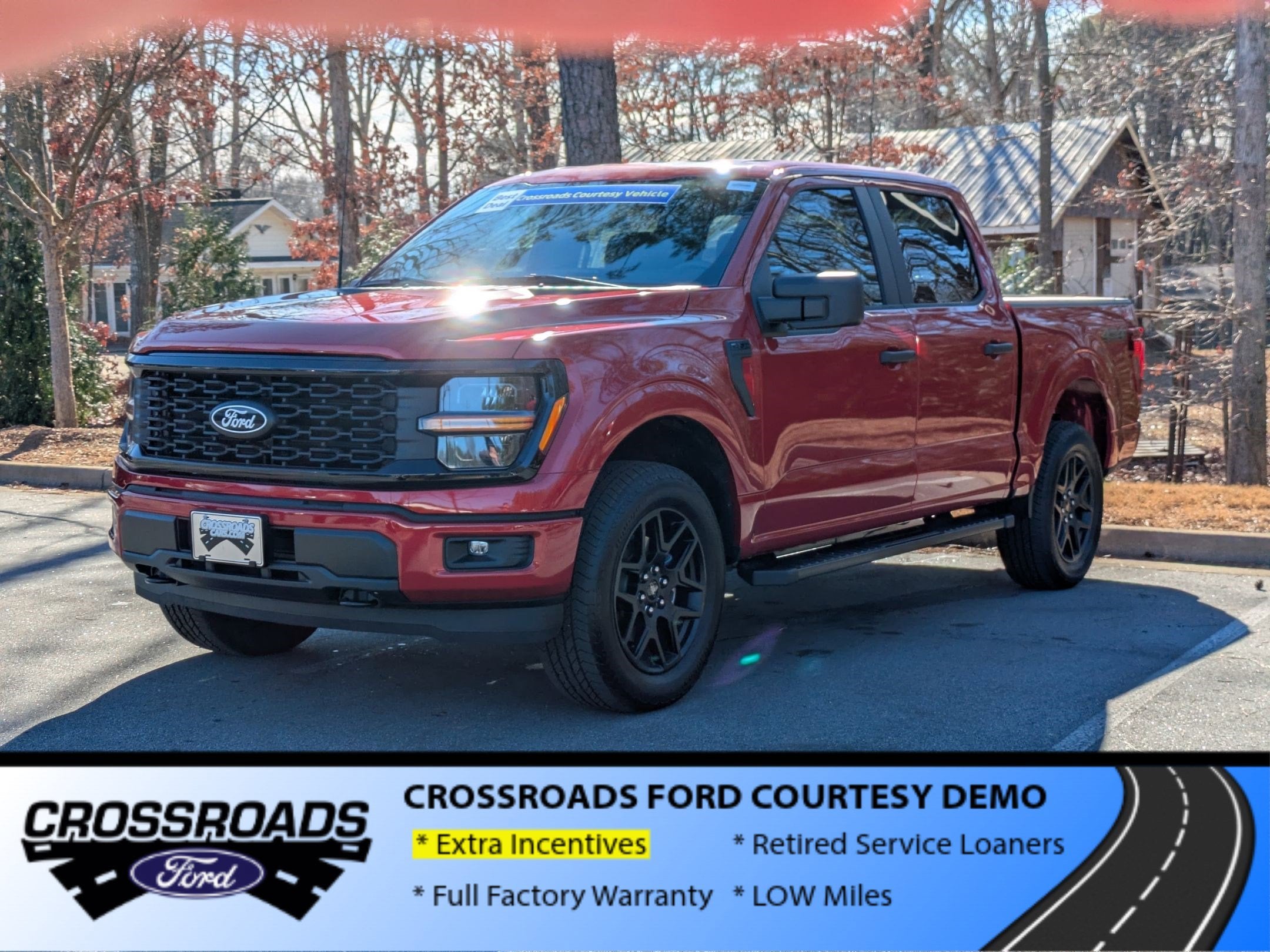 2025 Ford F-150 STX - Crossroads Courtesy Demo