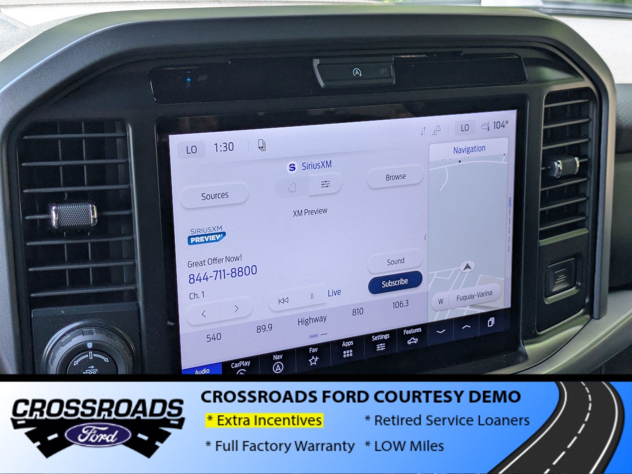 2026 Ford F-150 XLT - Crossroads Courtesy Demo