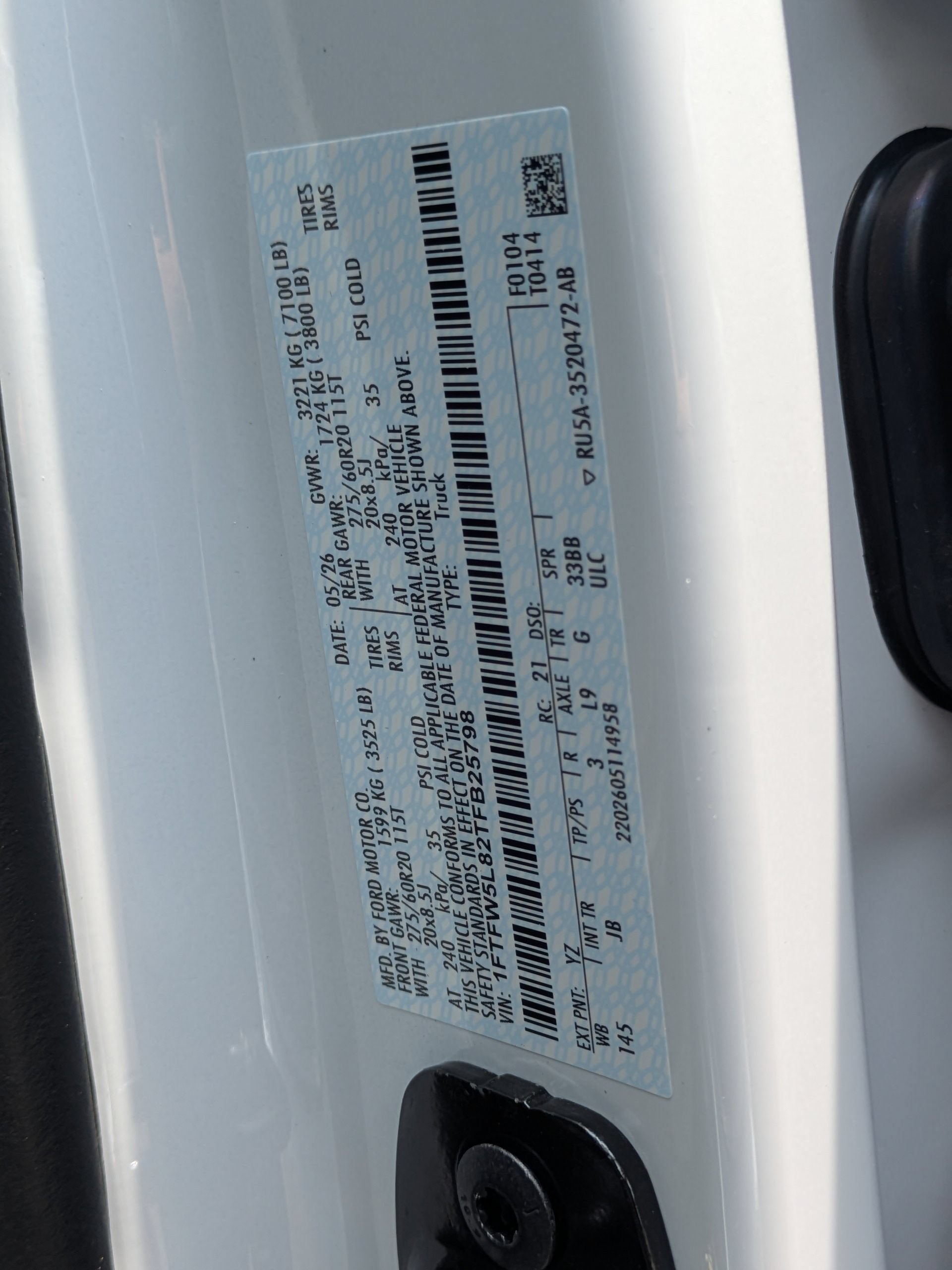 2026 Ford F-150 LARIAT