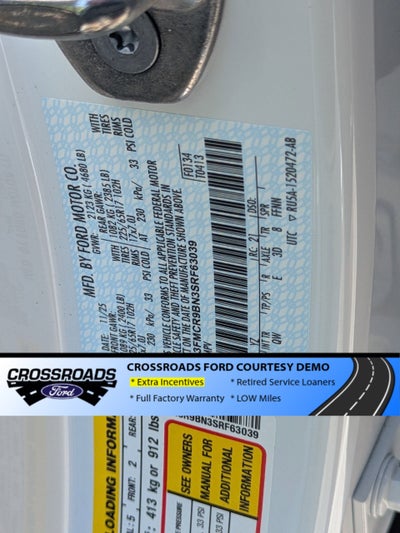 2025 Ford Bronco Sport Big Bend - Crossroads Courtesy Demo