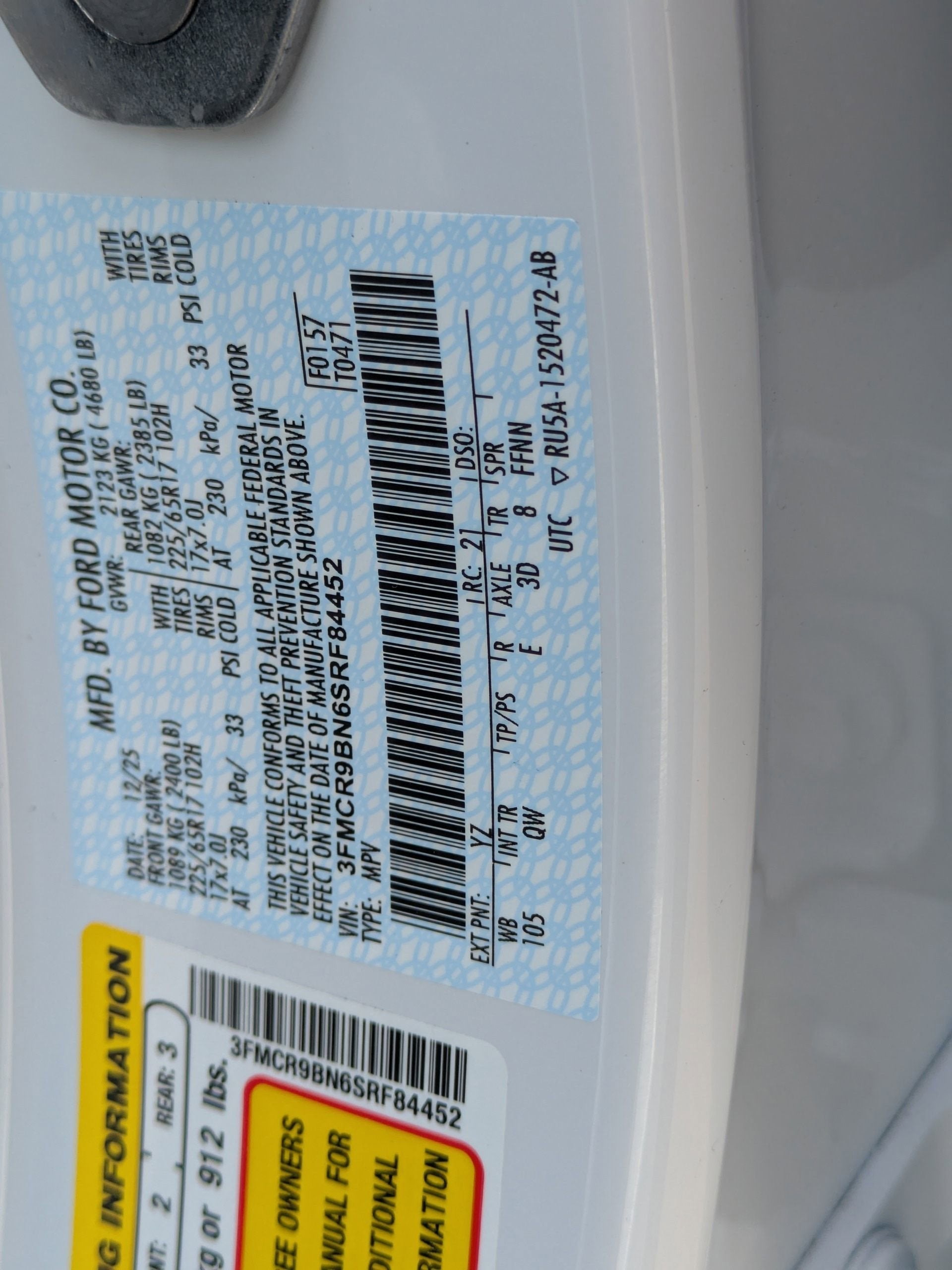 2025 Ford Bronco Sport Big Bend