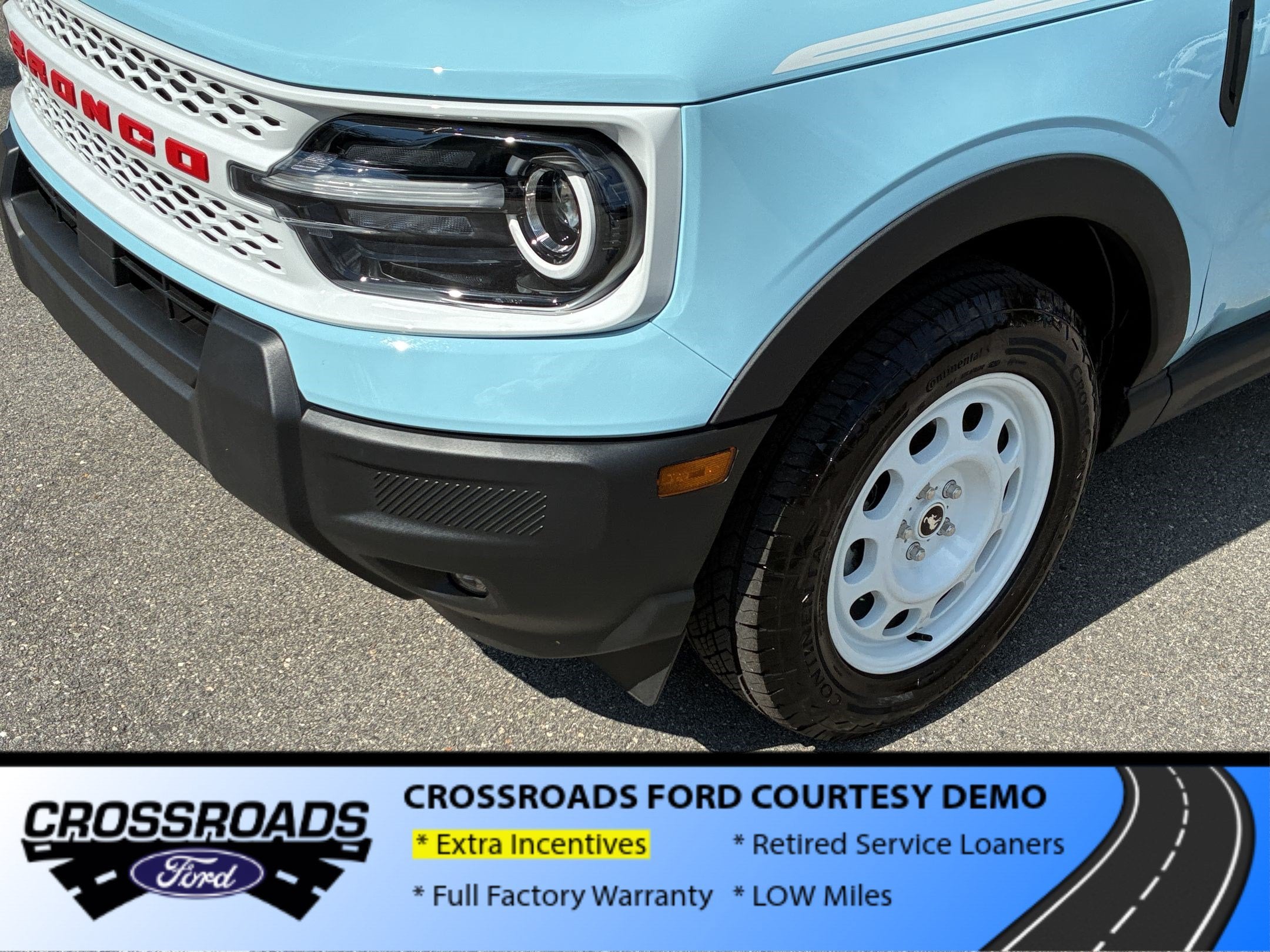 2026 Ford Bronco Sport Heritage - Crossroads Courtesy Vehicle