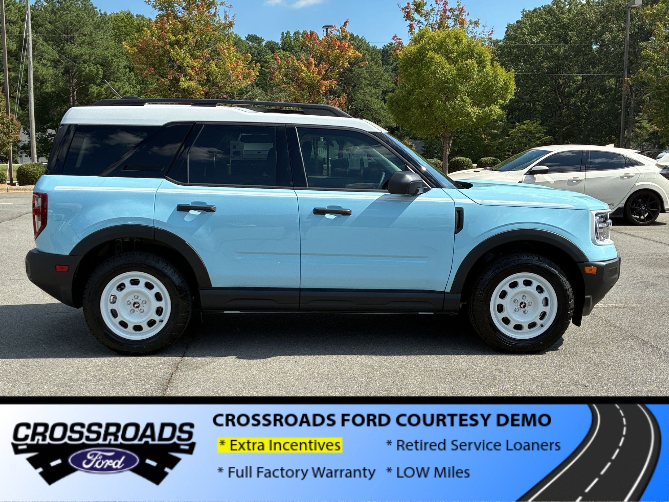 2026 Ford Bronco Sport Heritage - Crossroads Courtesy Vehicle
