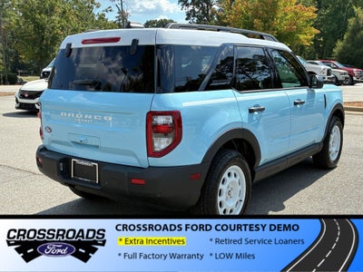 2026 Ford Bronco Sport Heritage - Crossroads Courtesy Vehicle