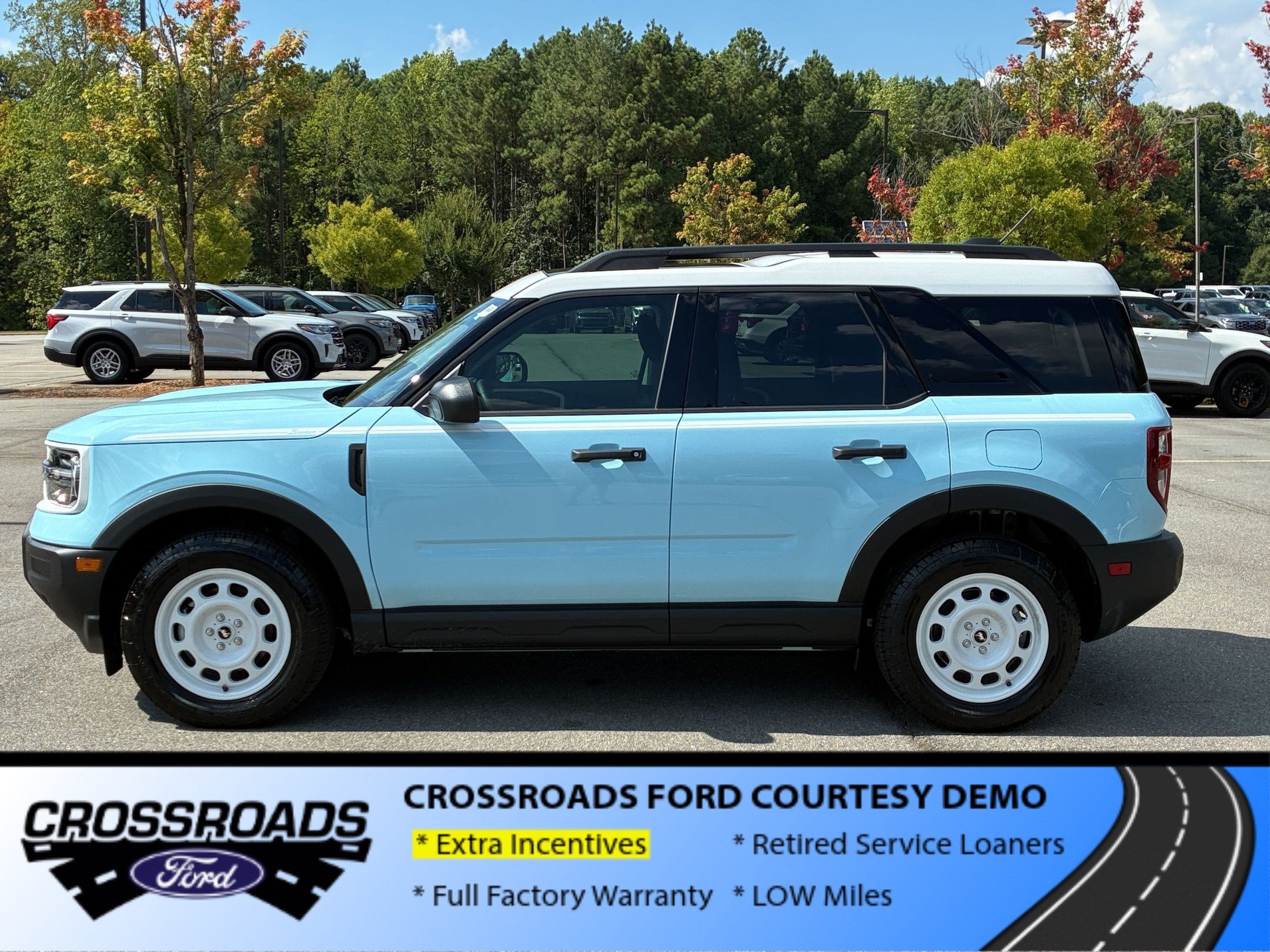 2026 Ford Bronco Sport Heritage - Crossroads Courtesy Vehicle