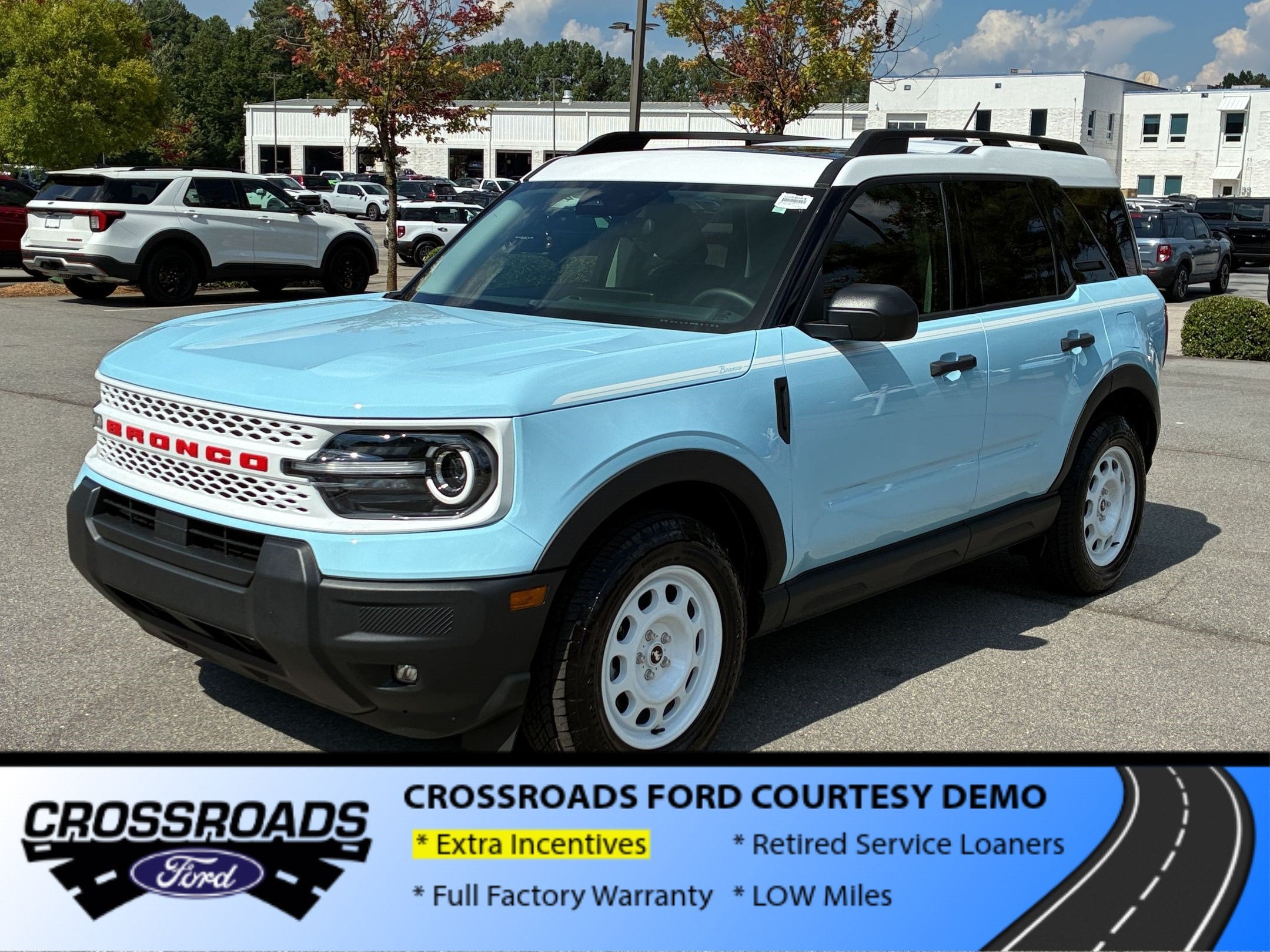 2026 Ford Bronco Sport Heritage - Crossroads Courtesy Vehicle