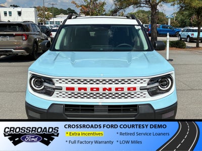 2026 Ford Bronco Sport Heritage - Crossroads Courtesy Vehicle