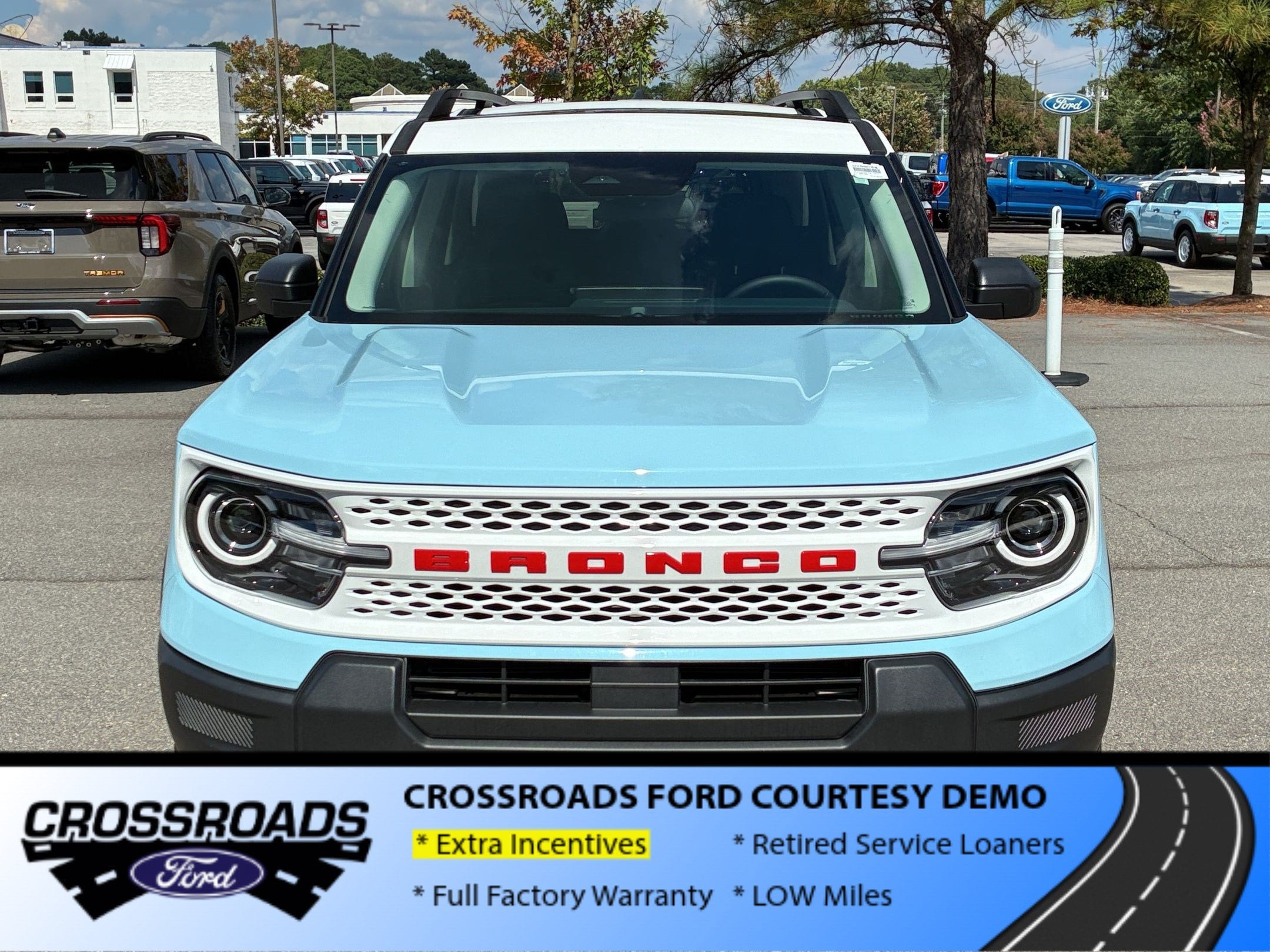 2026 Ford Bronco Sport Heritage - Crossroads Courtesy Vehicle