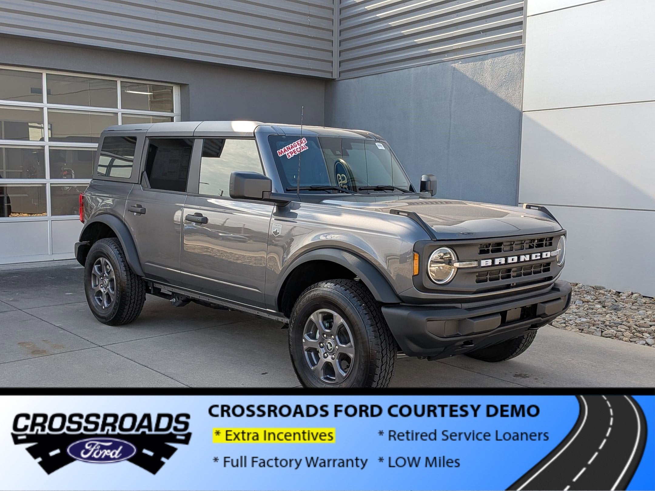 2025 Ford Bronco Big Bend - Crossroads Courtesy Demo