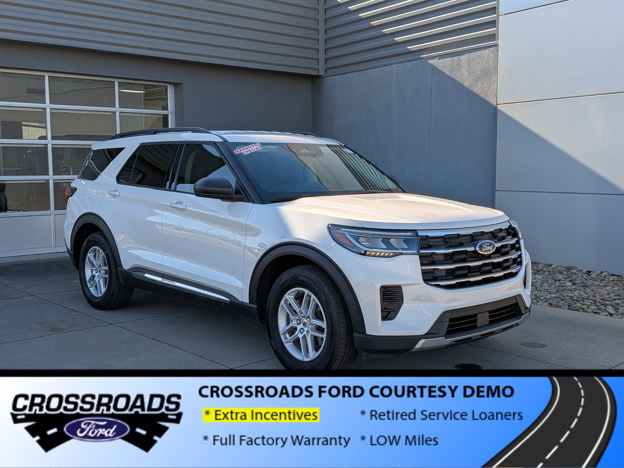 2025 Ford Explorer Active - Crossroads Courtesy Demo