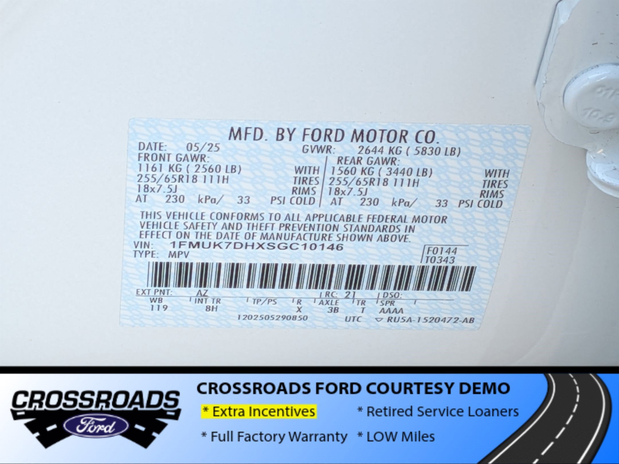 2025 Ford Explorer Active - Crossroads Courtesy Demo