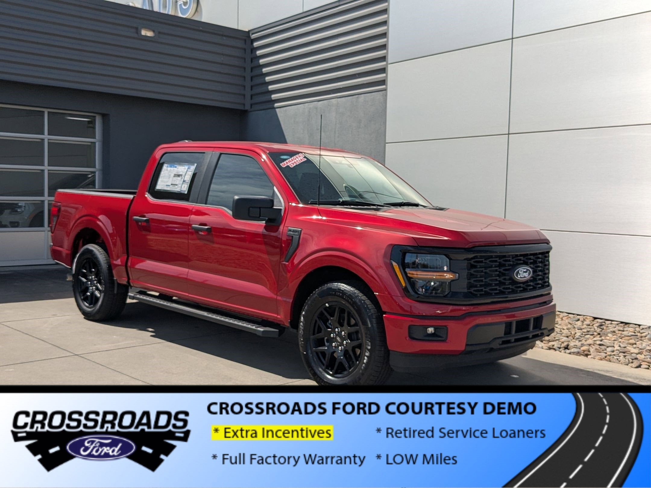 2025 Ford F-150 STX - Crossroads Courtesy Demo