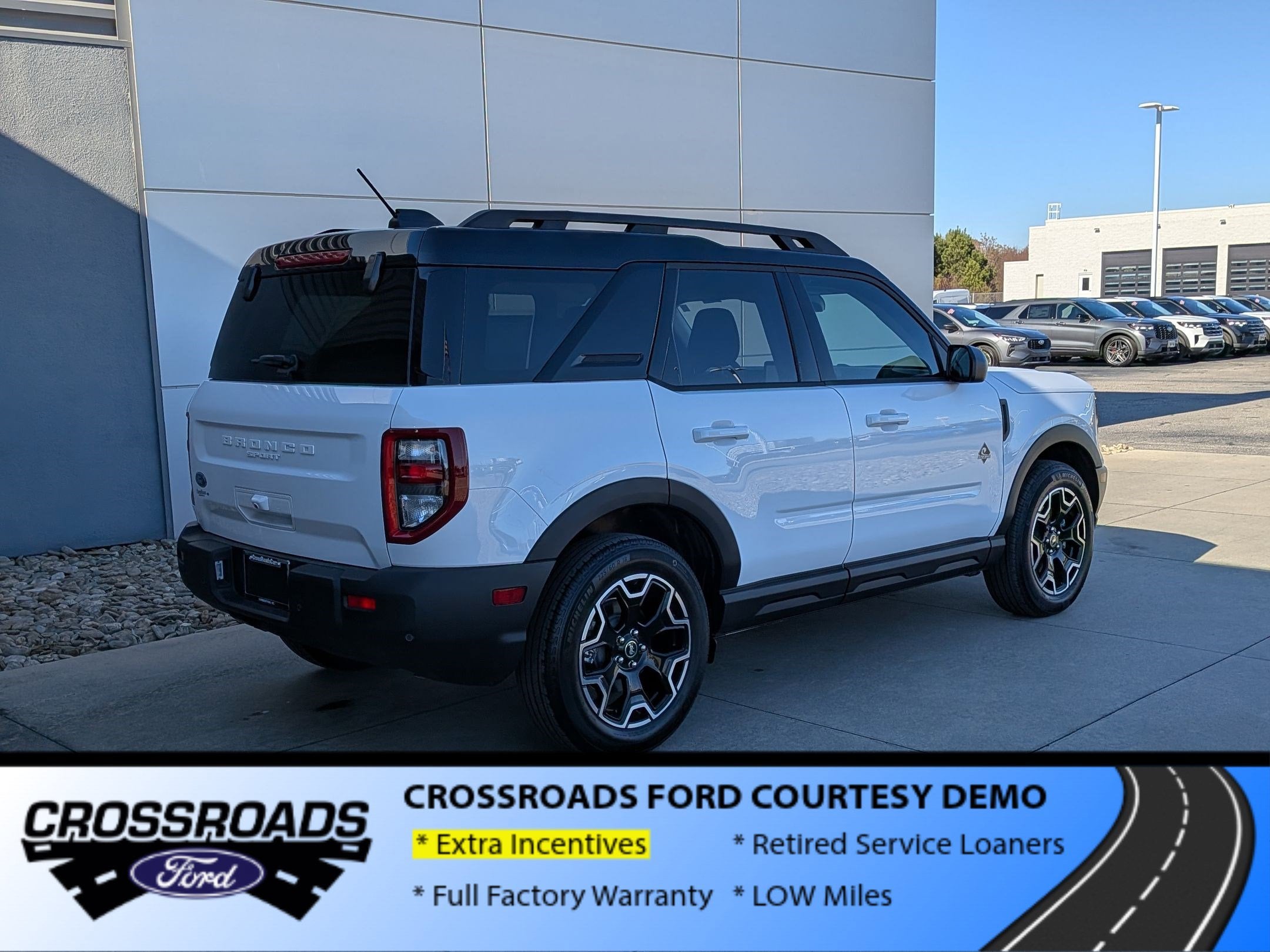 2025 Ford Bronco Sport Outer Banks - Crossroads Courtesy Demo