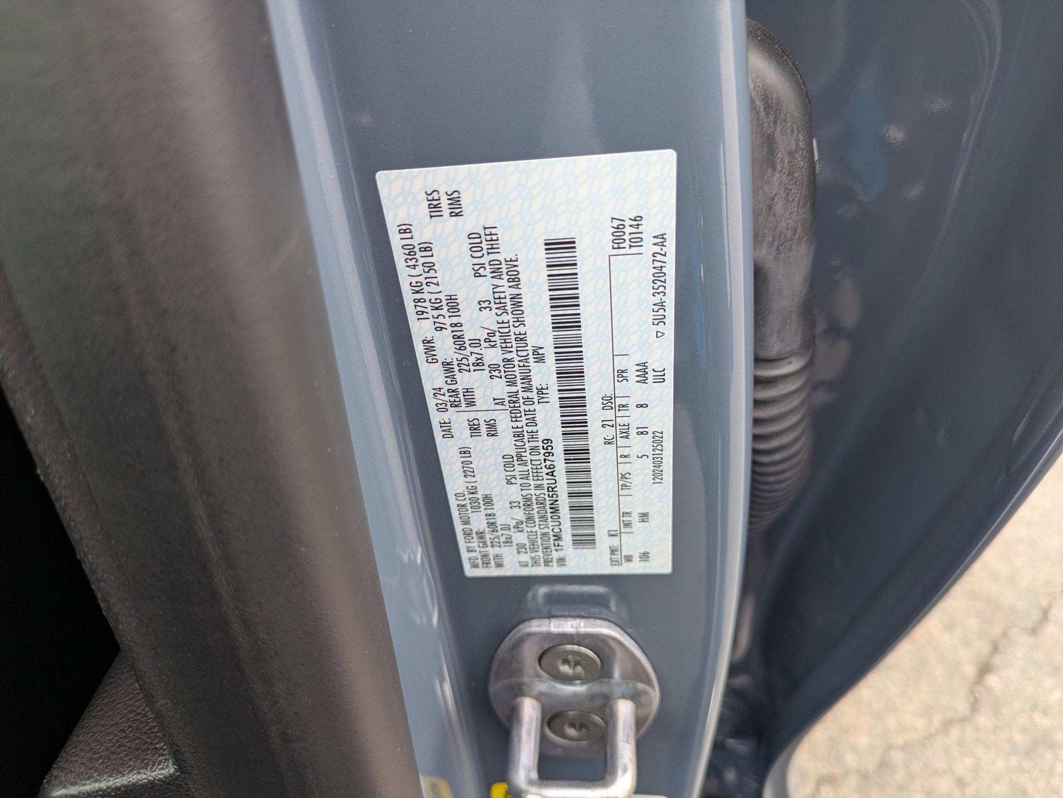 2024 Ford Escape ST-Line