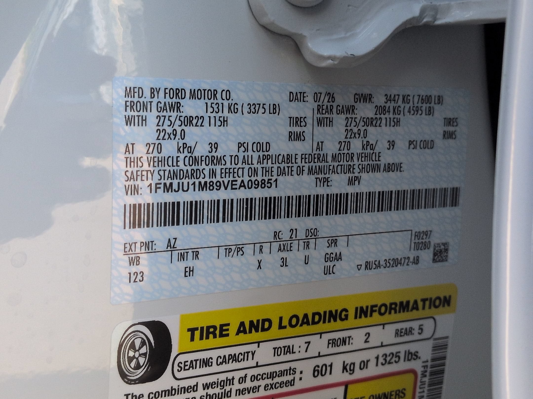 2027 Ford Expedition Platinum
