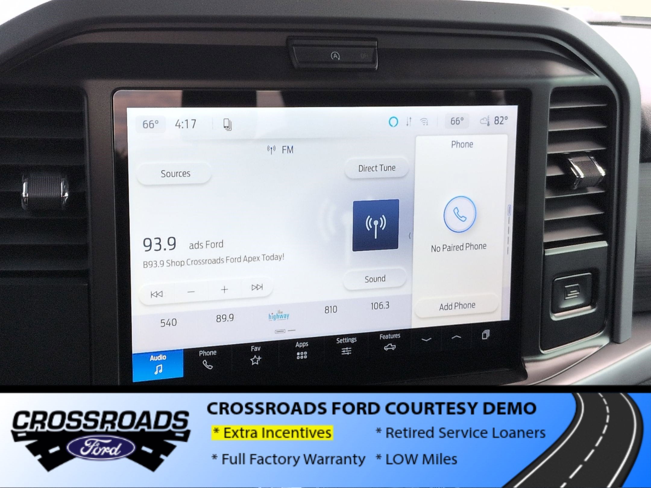 2026 Ford F-150 XLT- Crossroads Courtesy Demo