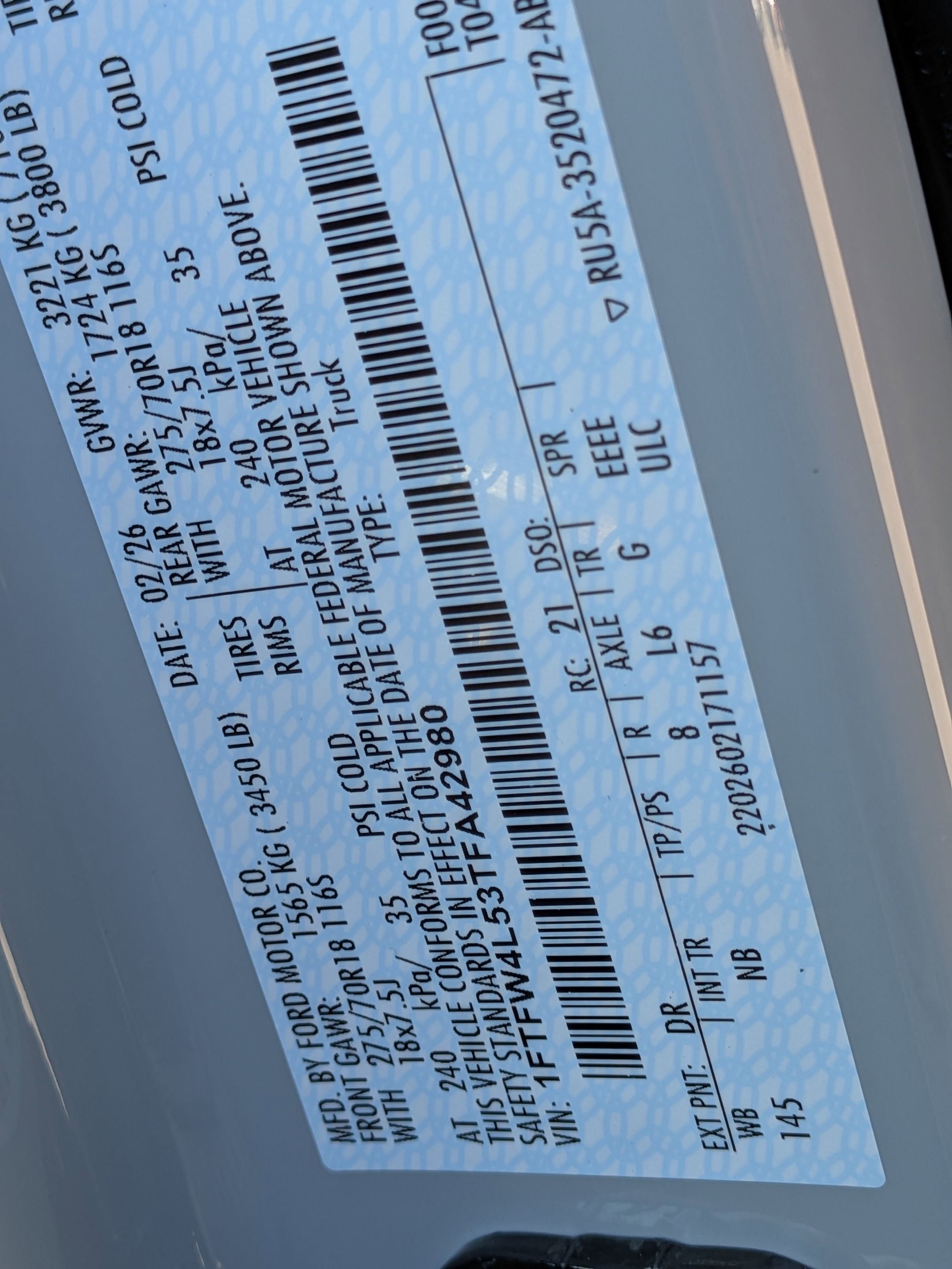 2026 Ford F-150 Tremor