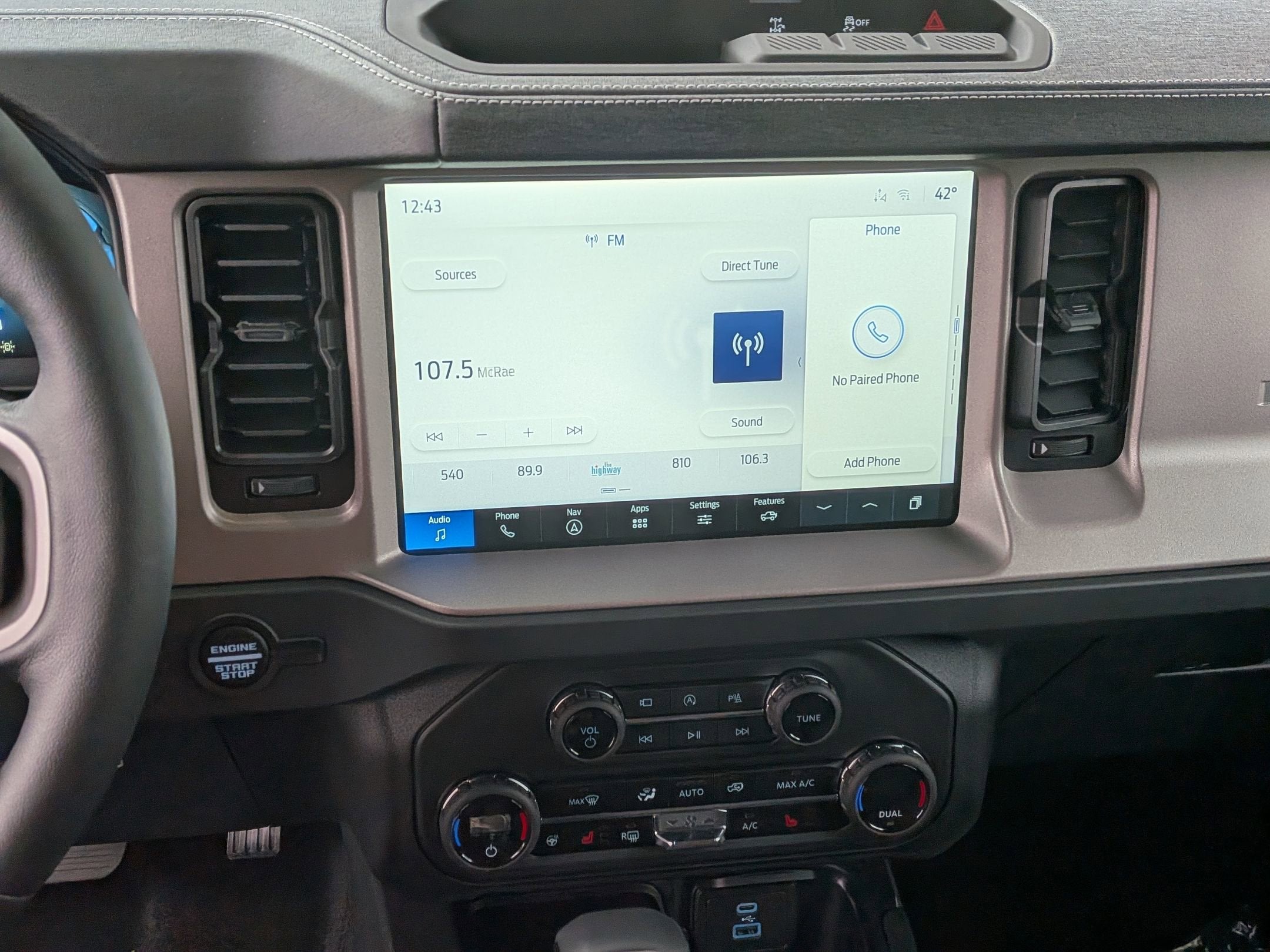 2025 Ford Bronco Outer Banks