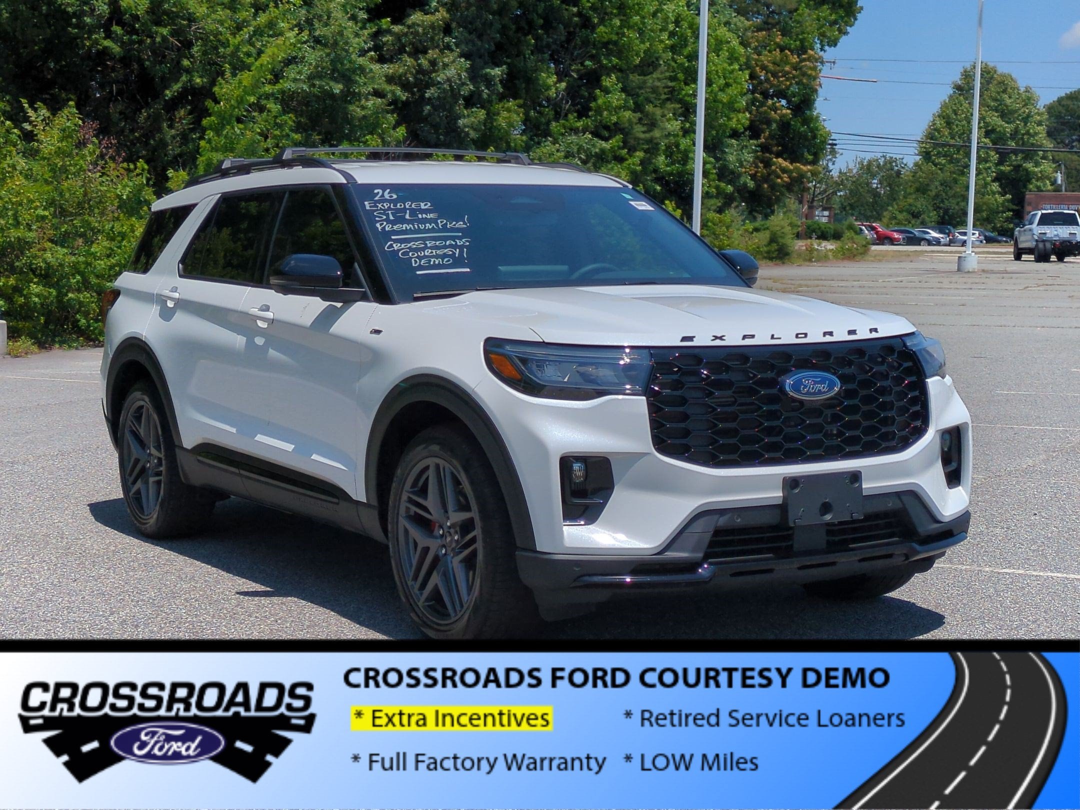 2026 Ford Explorer ST-Line - Crossroads Courtesy Demo