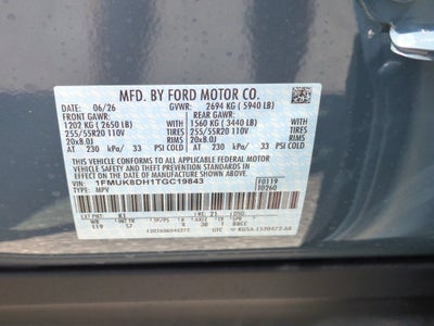 2026 Ford Explorer Active w/200A Pkg