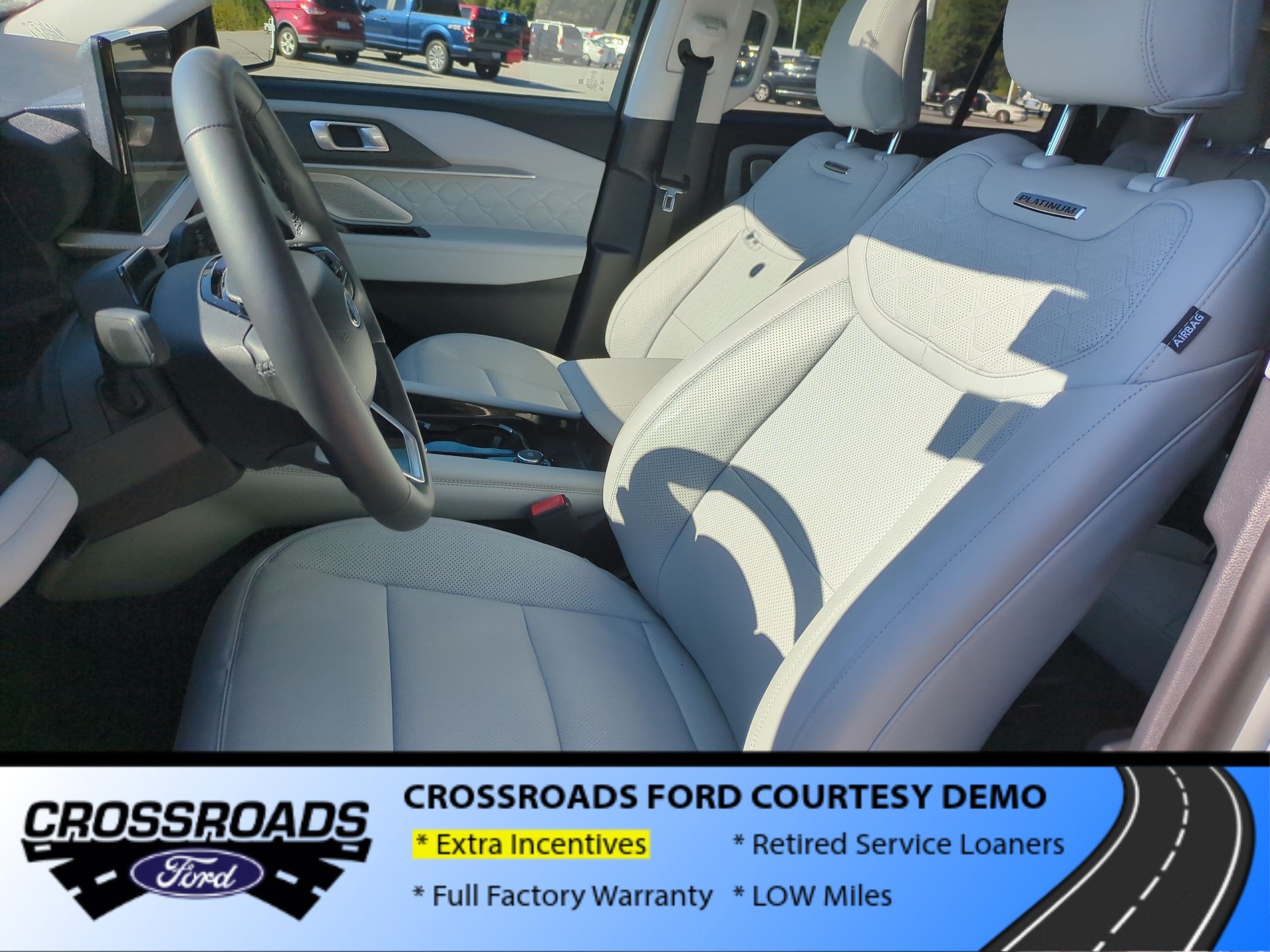 2026 Ford Explorer Platinum - Crossroads Courtesy Demo