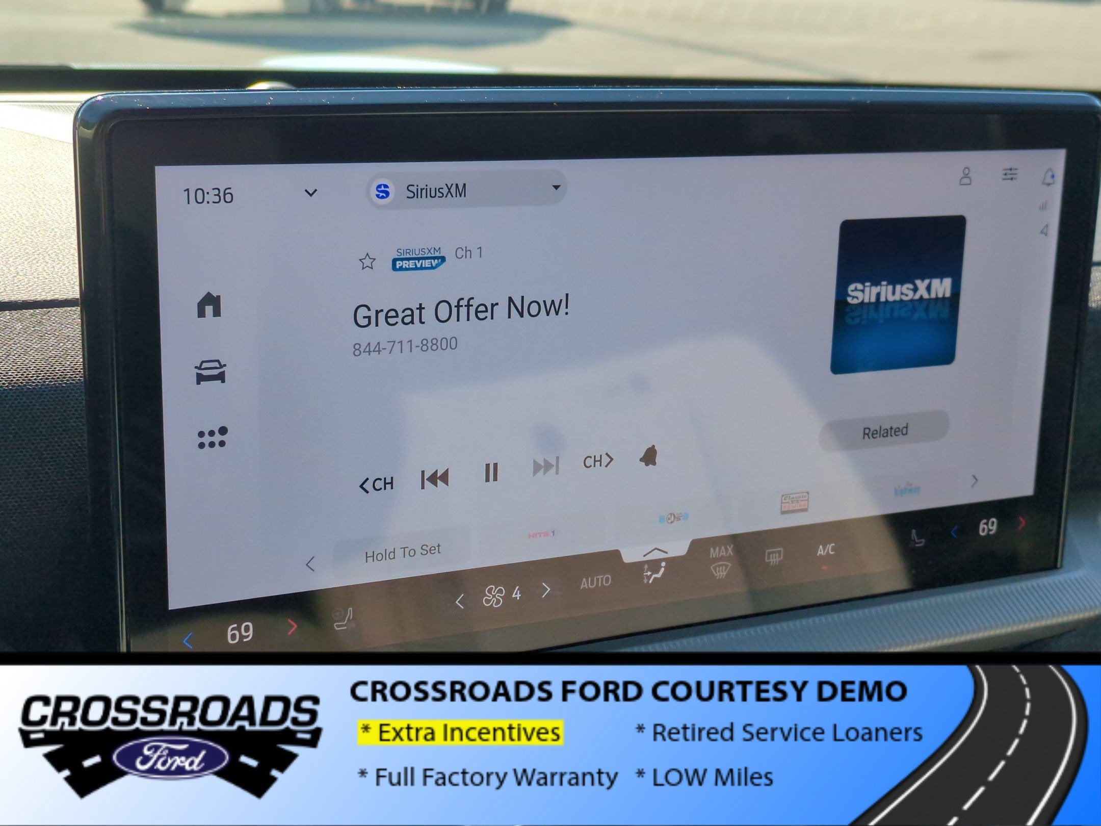 2026 Ford Explorer Platinum - Crossroads Courtesy Demo