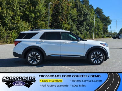 2026 Ford Explorer Platinum - Crossroads Courtesy Demo