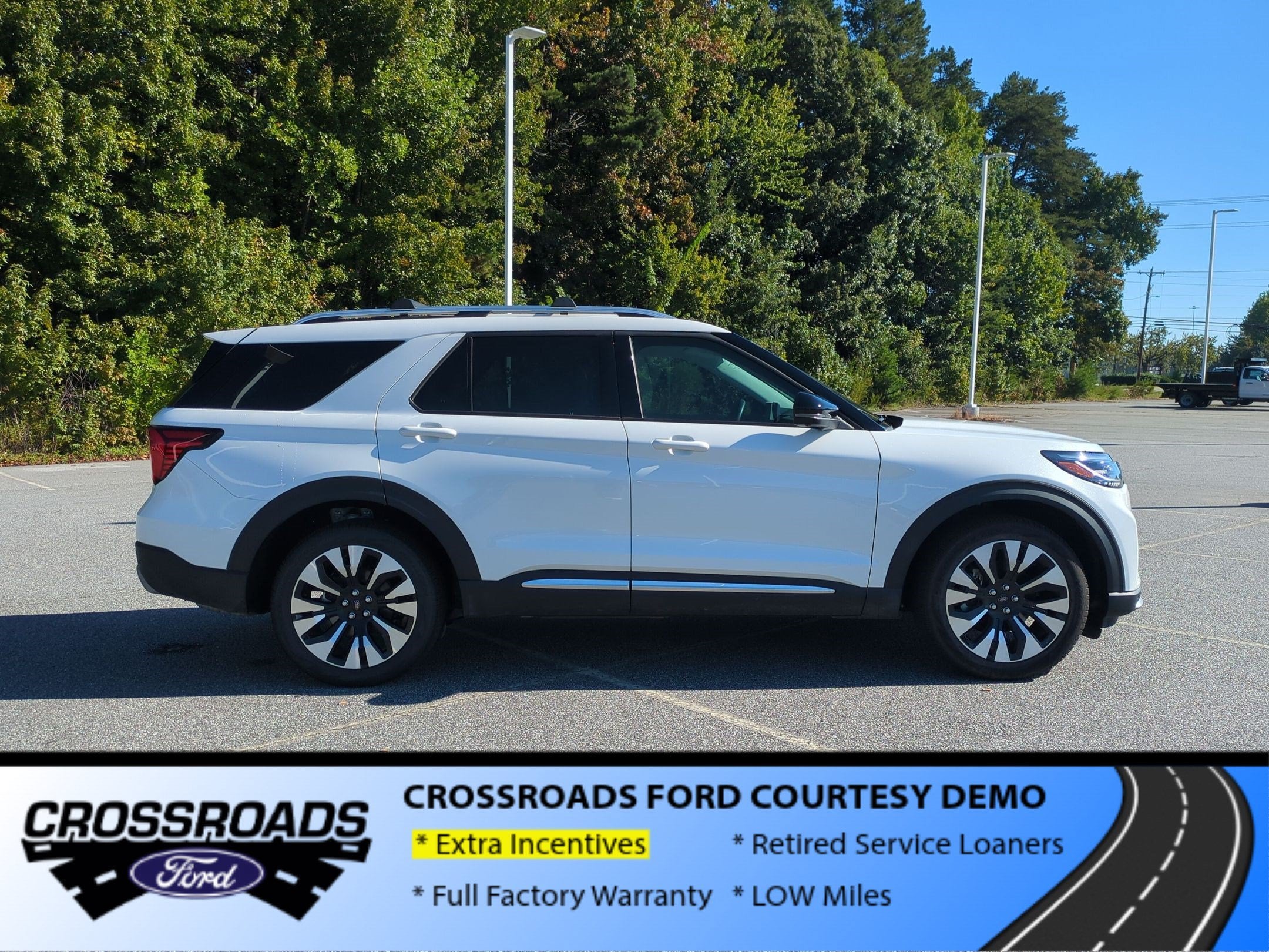 2026 Ford Explorer Platinum - Crossroads Courtesy Demo