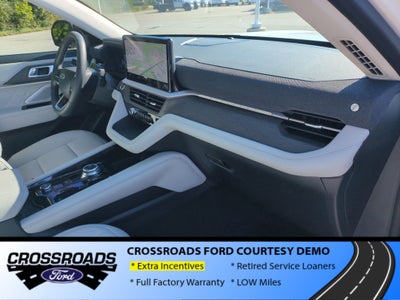 2026 Ford Explorer Platinum - Crossroads Courtesy Demo