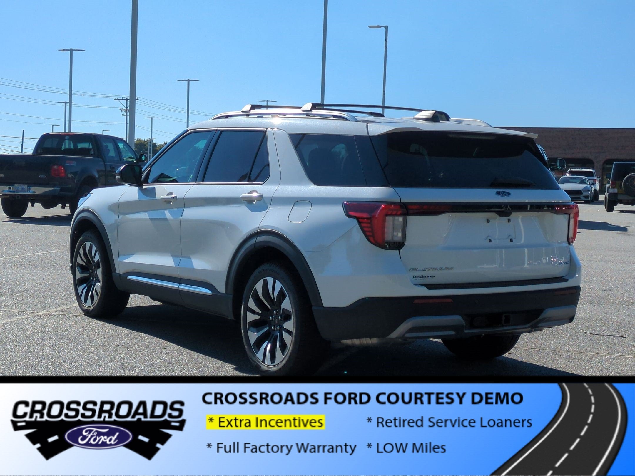 2026 Ford Explorer Platinum - Crossroads Courtesy Demo