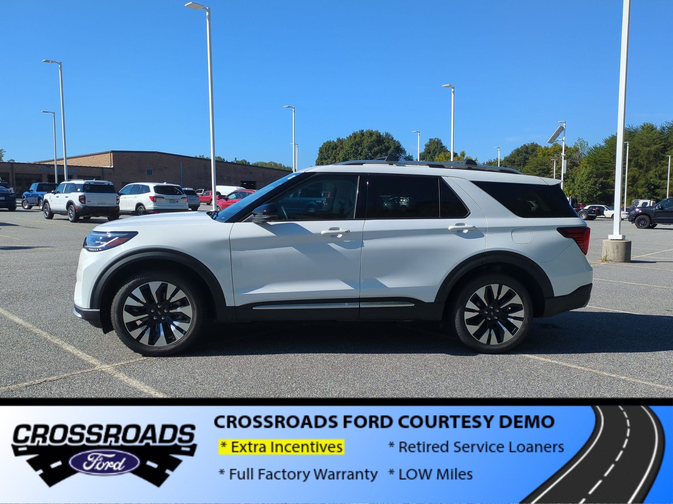 2026 Ford Explorer Platinum - Crossroads Courtesy Demo