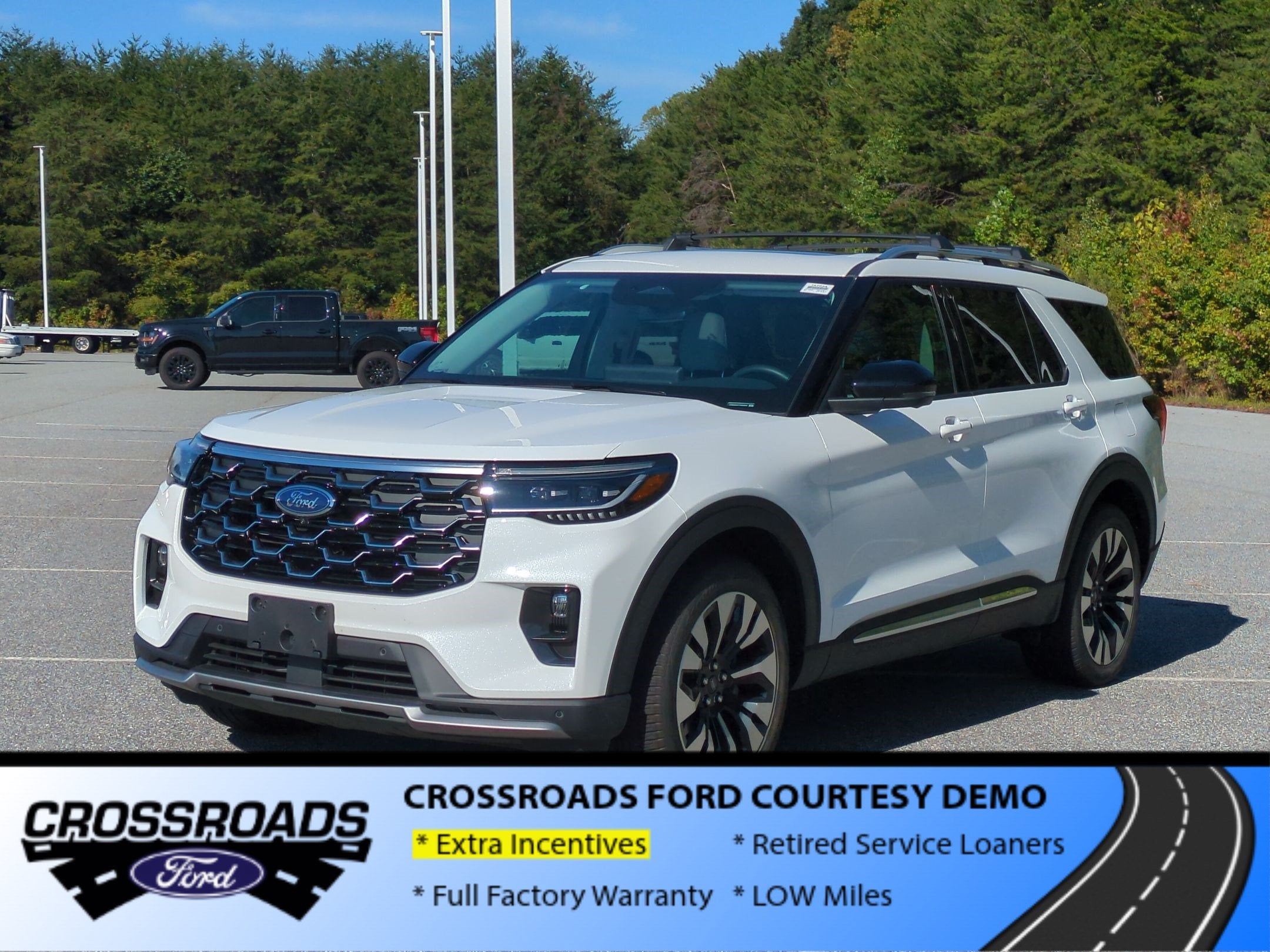 2026 Ford Explorer Platinum - Crossroads Courtesy Demo