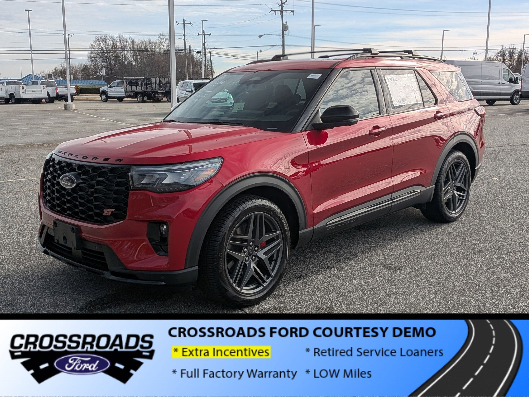 2025 Ford Explorer ST - Crossroads Courtesy Demo