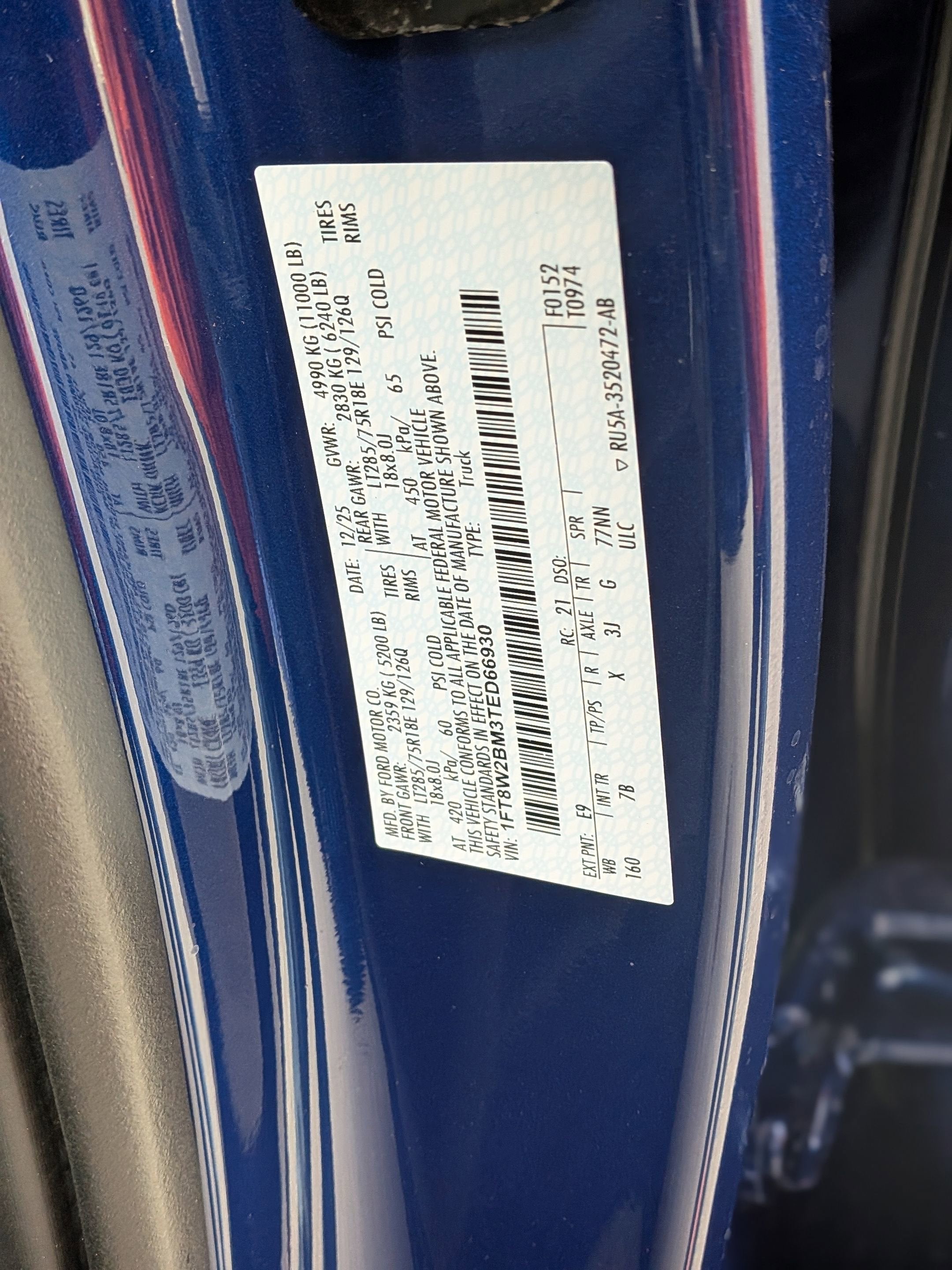 2026 Ford Super Duty F-250 SRW Platinum Tremor