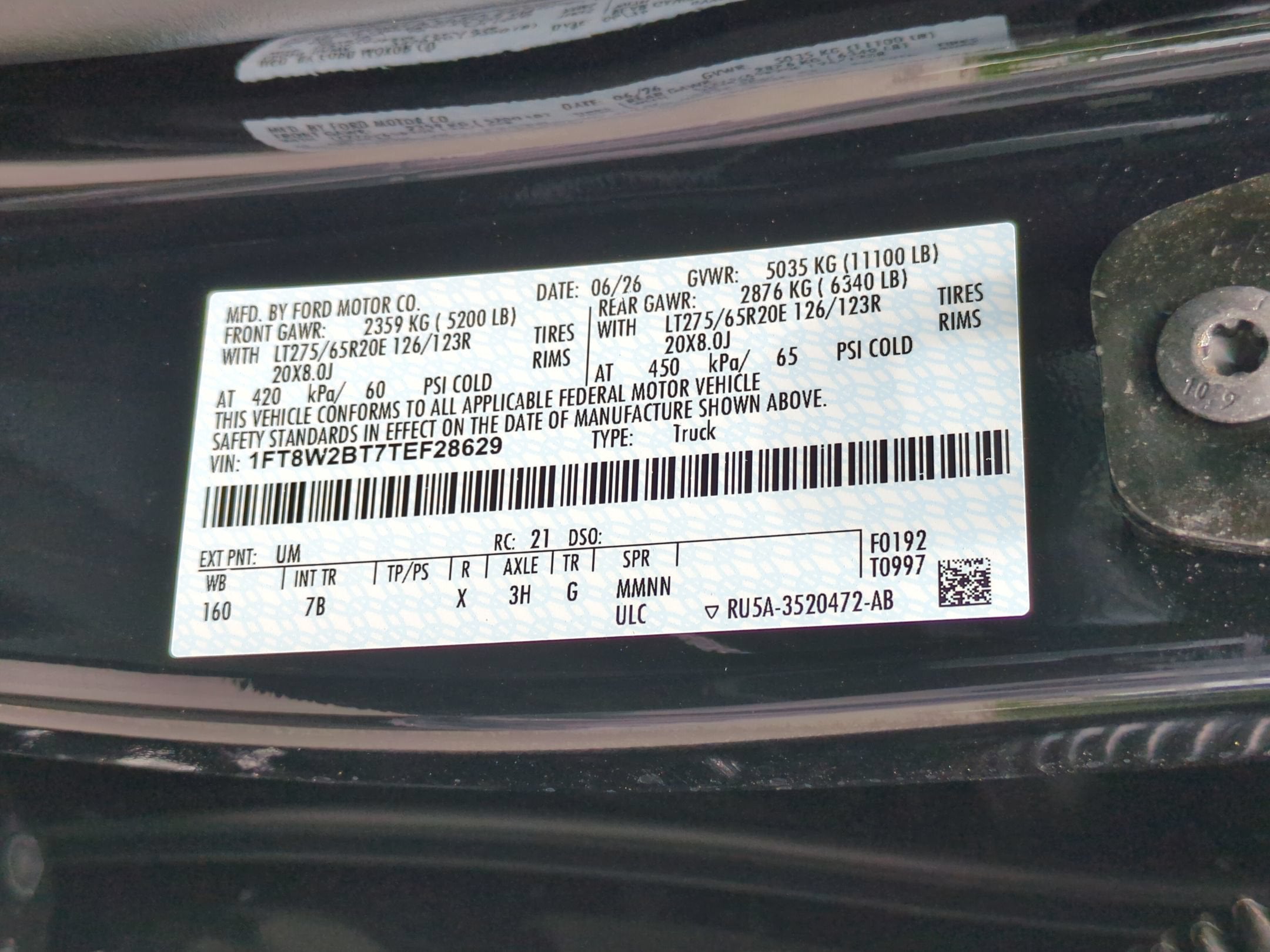 2026 Ford Super Duty F-250 SRW Platinum