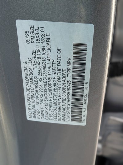 2025 Honda Pilot EX-L