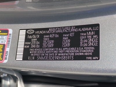 2024 Hyundai Tucson Limited