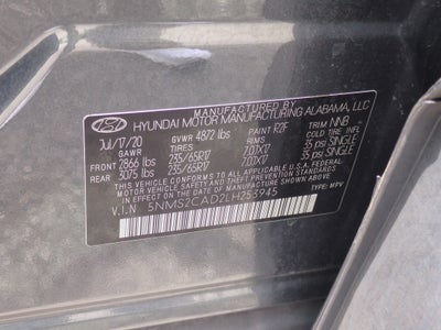 2020 Hyundai Santa Fe SE