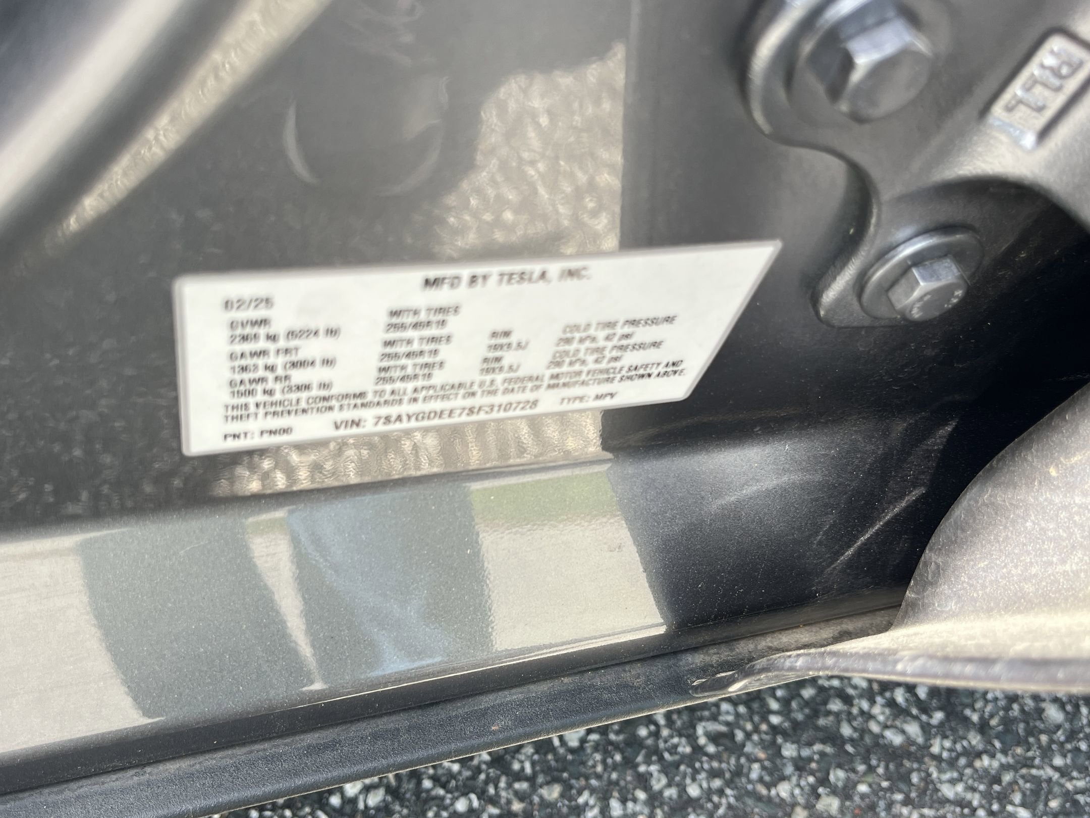 2025 Tesla Model Y Long Range