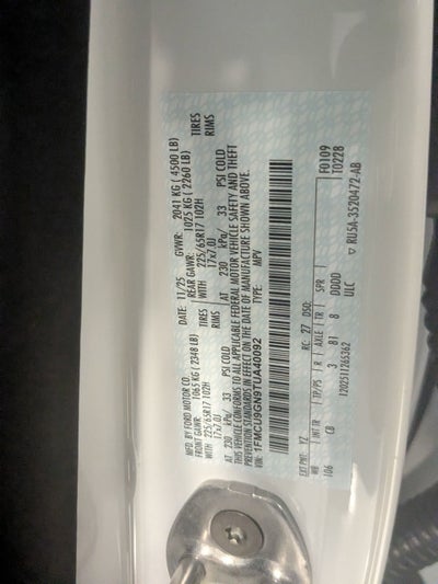 2026 Ford Escape Active