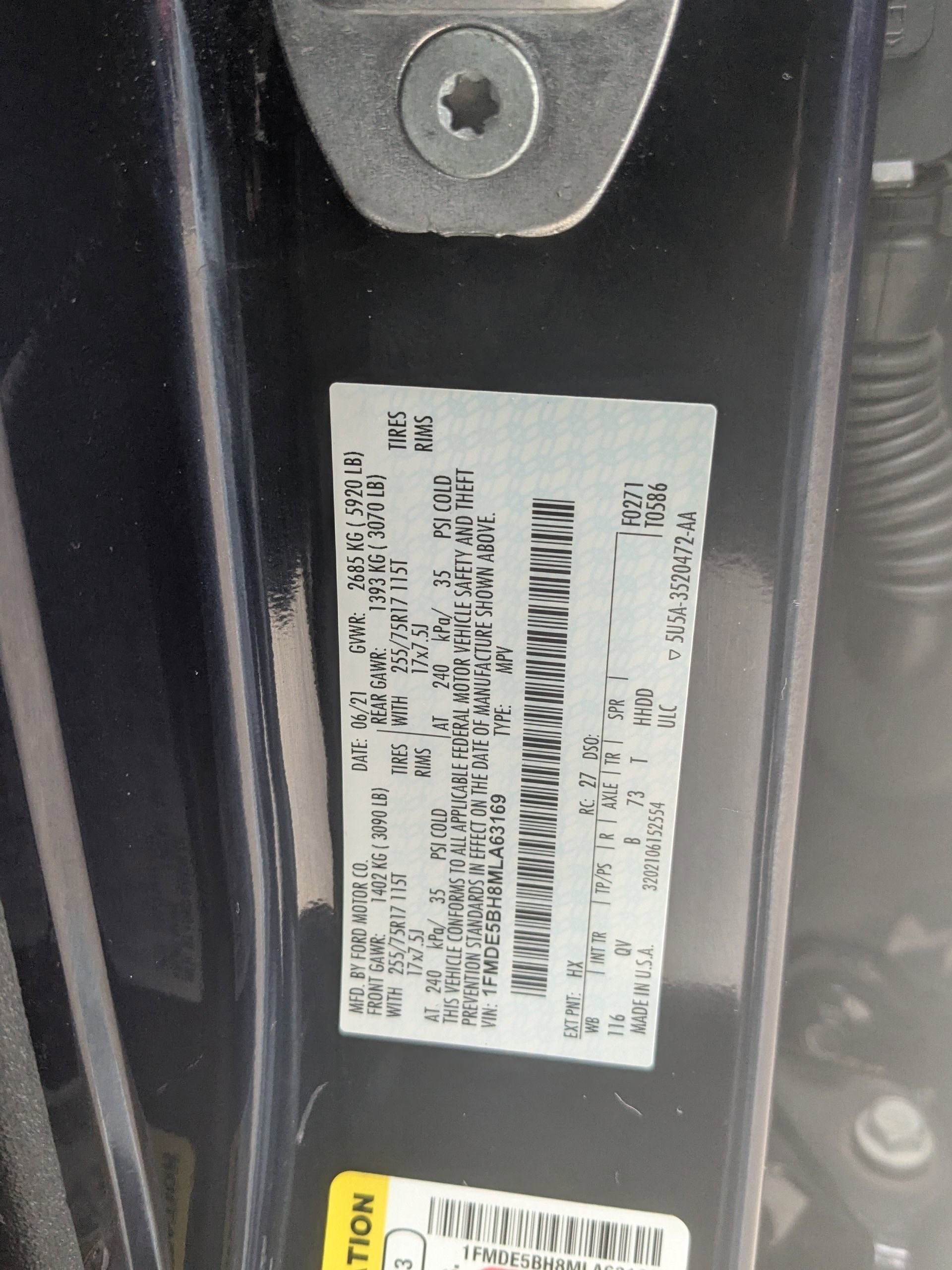 2021 Ford Bronco Big Bend