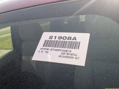 2013 Ford F-150 Lariat