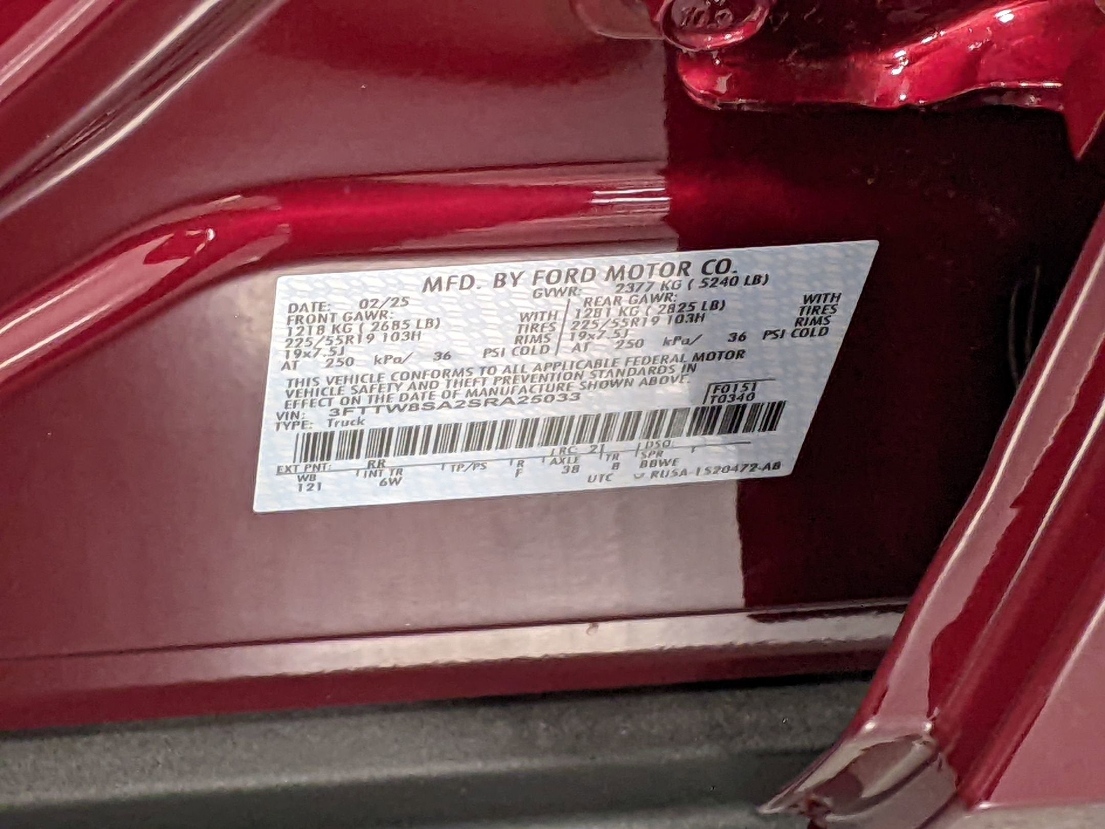 2025 Ford Maverick LARIAT